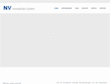 Tablet Screenshot of nvimmobilien.at